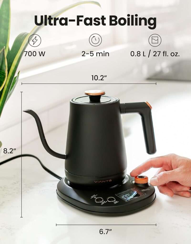 Viante Electric Gooseneck Kettle