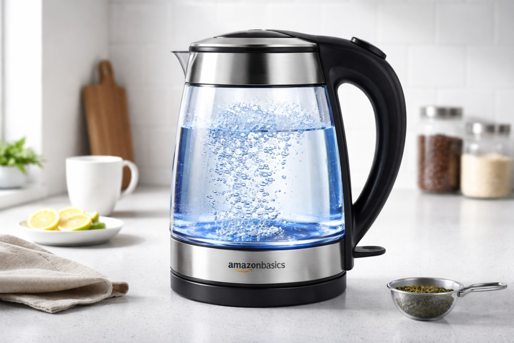 Amazon Basics Electric Kettle Review