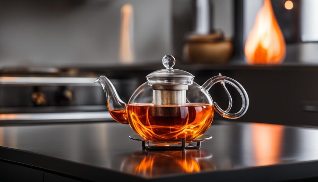 borosilicate glass teapot stovetop safe