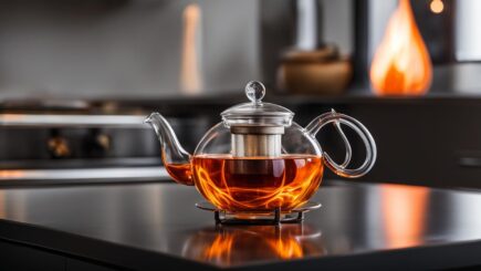 borosilicate glass teapot stovetop safe