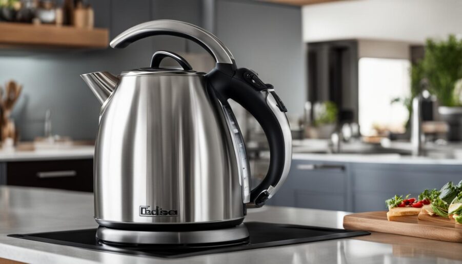 brushed stainless steel kettles
