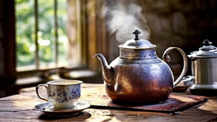 Kettle With Whistle Inside Lid