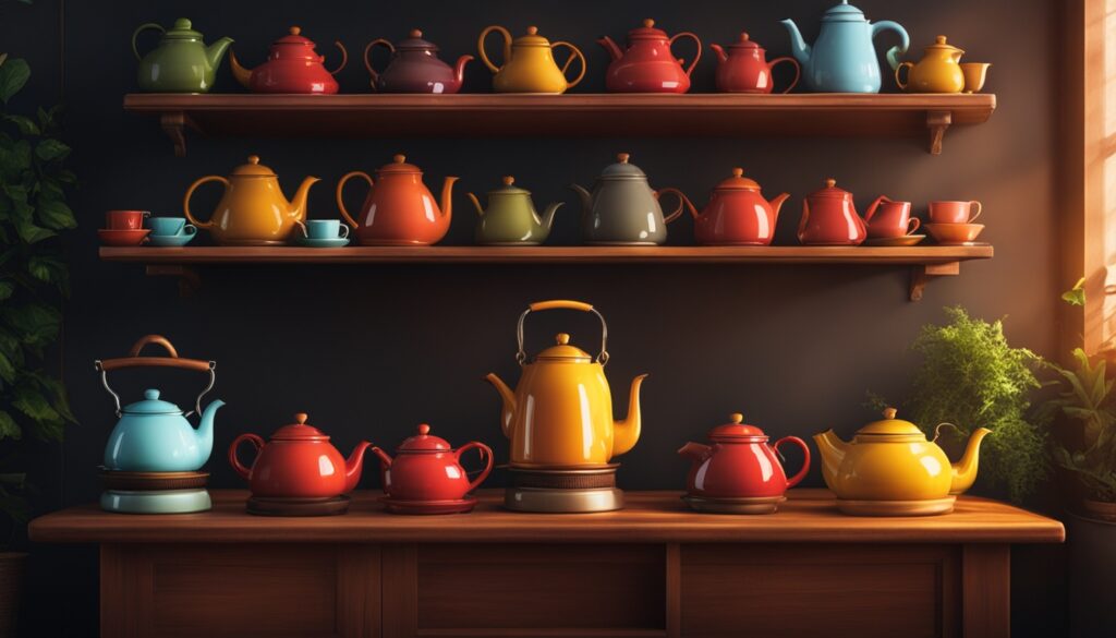 Whistling Tea Kettles Selection