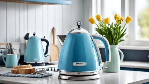 ariete vintage kettle blue