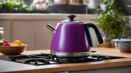 gas kettle with whistle