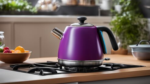 gas kettle with whistle