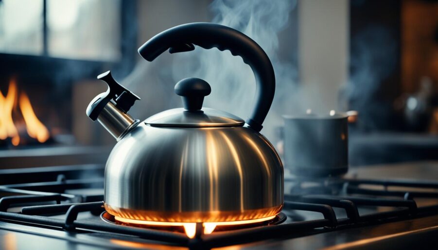 tea kettle with whistle