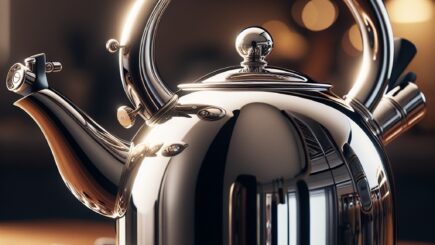 tea kettle auto stop whistling