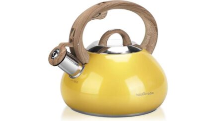 whistling stovetop tea kettle