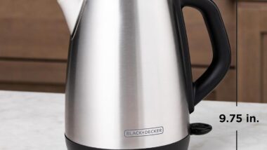 Black & Decker 1.7l Stainless Steel Cordless Electric Kettle