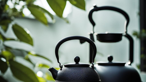 TOPTIER Japanese Cast Iron Teapot