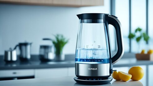 Glass Electric Kettle Temperature Control