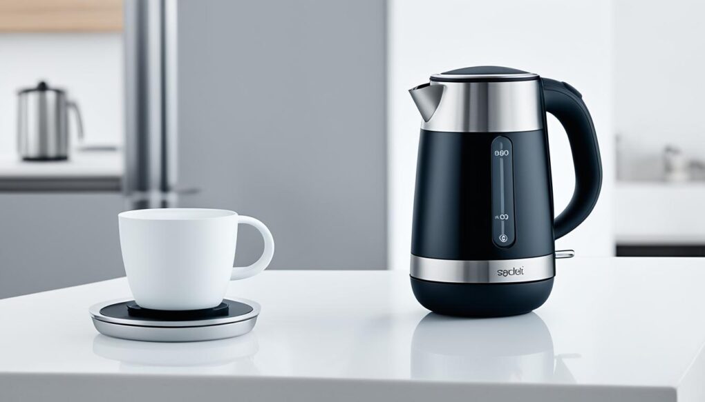 portable electric kettle with temperature control