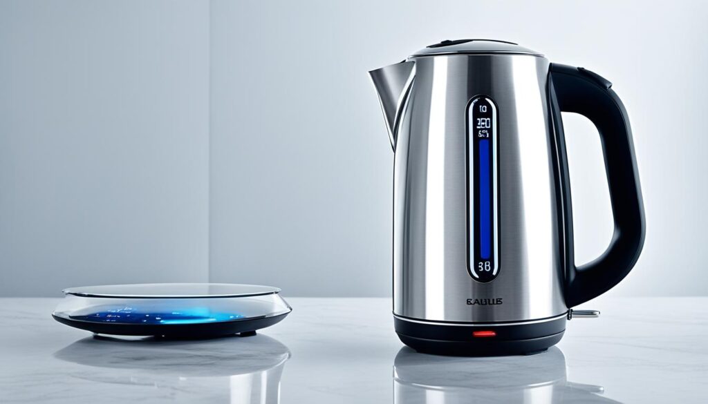 programmable electric kettle temperature control