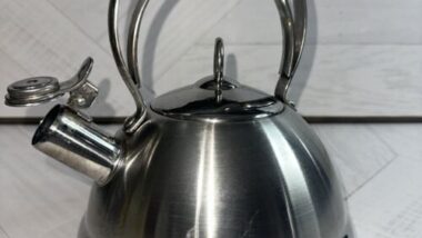 Betty Crocker Stainless Steel Whistling Tea Kettle