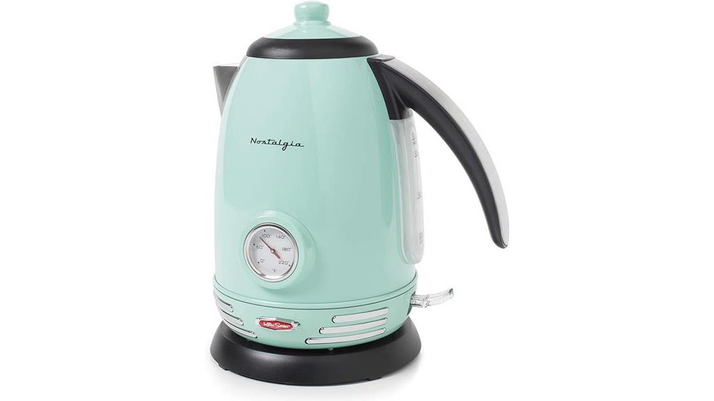 retro style tea kettle