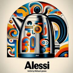 Alessi Kettle by Michael Graves