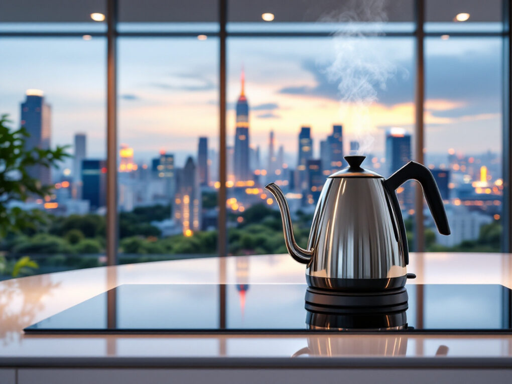 Stainless Steel Whistling Tea Kettle Stovetop