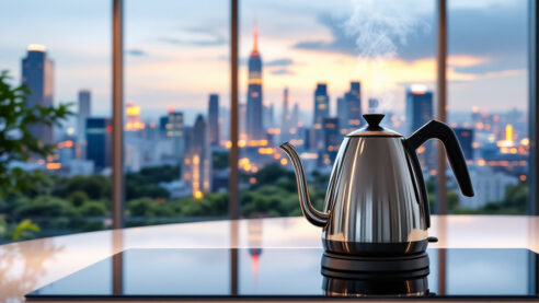 Stainless Steel Whistling Tea Kettle Stovetop