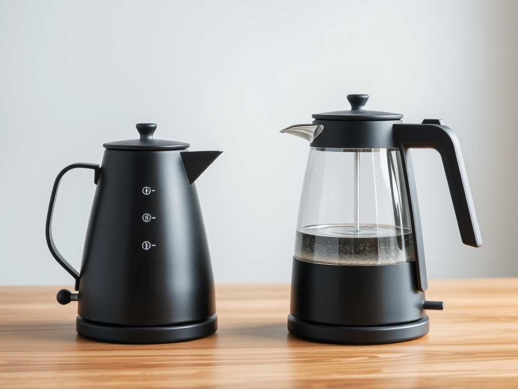 Black Stainless Steel Kettles