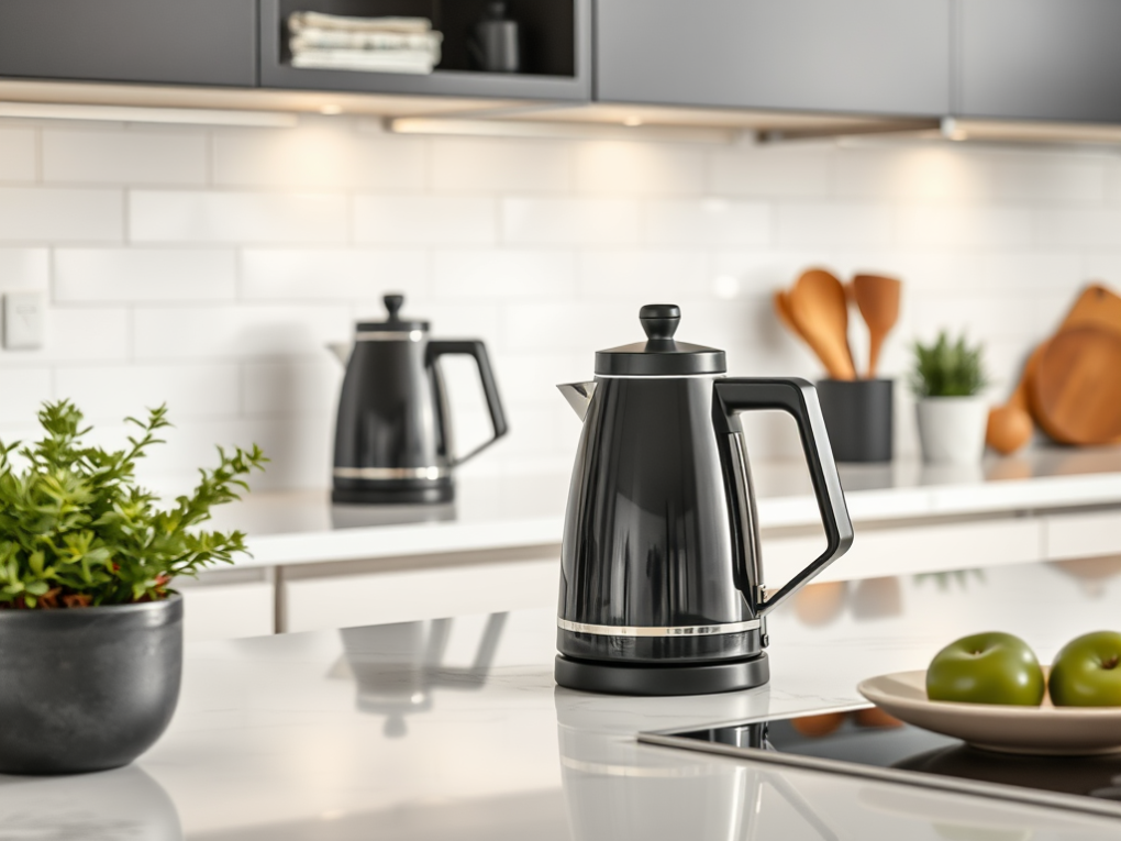 Black Stainless Steel Kettles