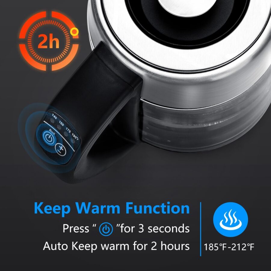 Aigostar Variable Temperature Kettle