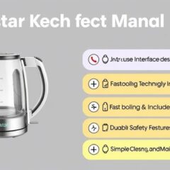 aigostar electric kettle instructions