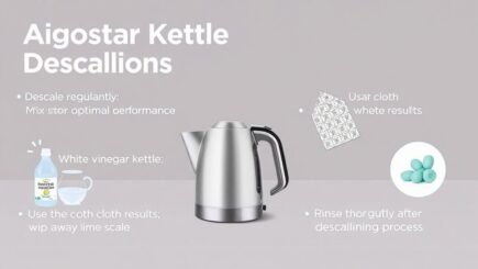 Aigostar Kettle Descaling Instructions