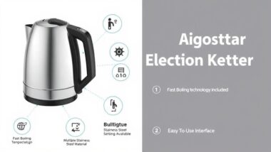electric kettle brand aigostar