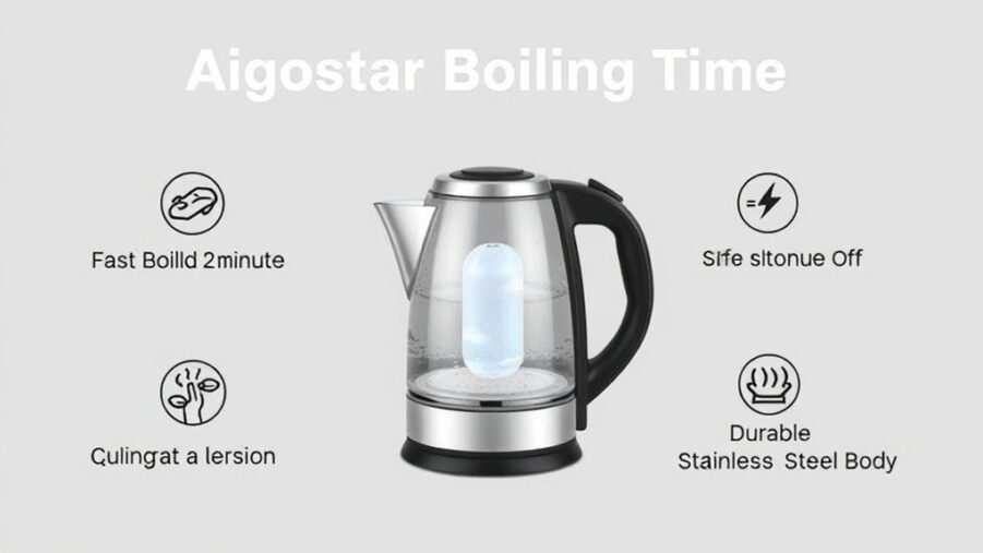 fast water boiling appliance