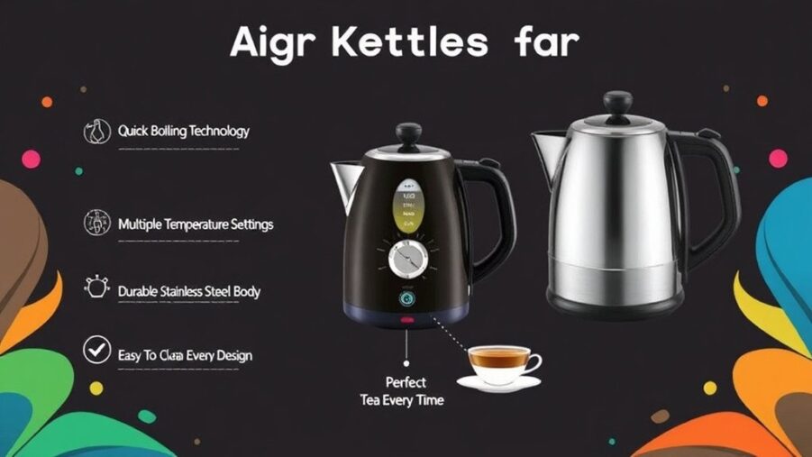 kettle for making tea