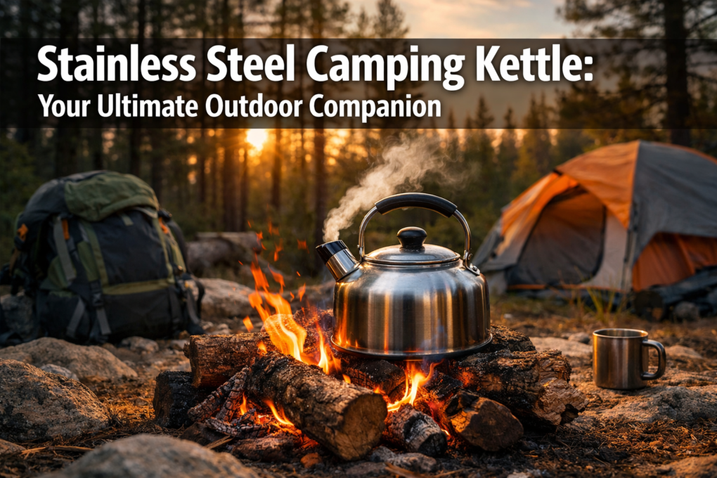 Stainless Steel Camping Kettle