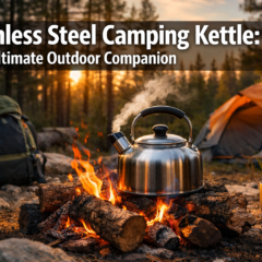 Stainless Steel Camping Kettle