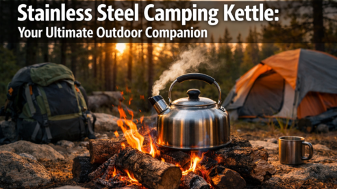 Stainless Steel Camping Kettle