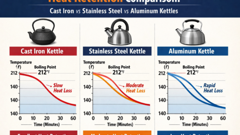 Staub Cast Iron Tea Kettle