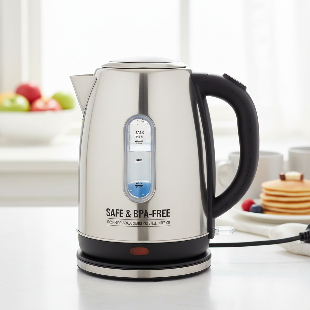 BPA Free Electric Stainless Steel Kettles Safe BPA Free Electric Stainless Steel Kettles for Families