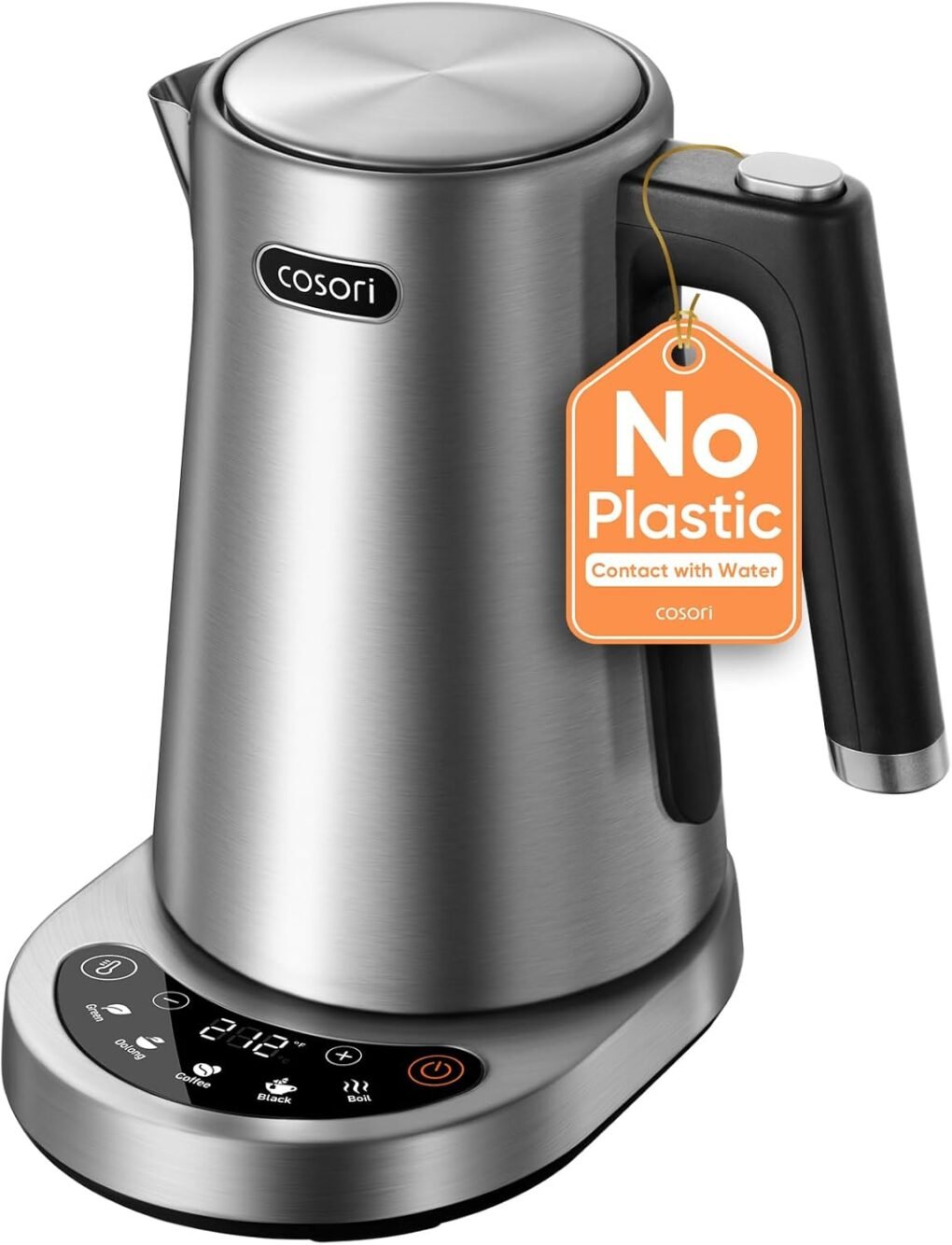 Best All Stainless Steel Electric Kettle No Plastic