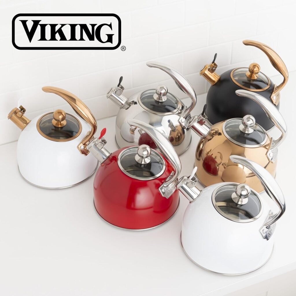 Viking Stainless Steel Tea Kettle 2.6 Quart in 2026 Viking Stainless Steel Tea Kettle 2.6 Quart
