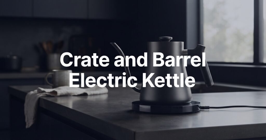 Crate and Barrel Electric Tea Kettle