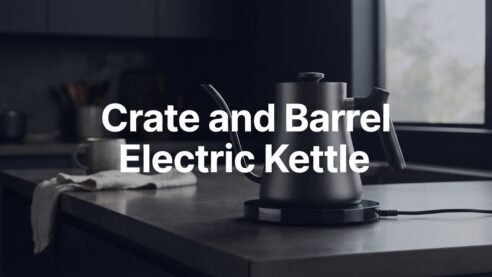Crate and Barrel Electric Tea Kettle