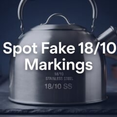 How to Spot Fake 18/10 Markings on Cheap Stovetop Kettles