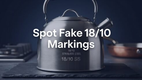 How to Spot Fake 18/10 Markings on Cheap Stovetop Kettles