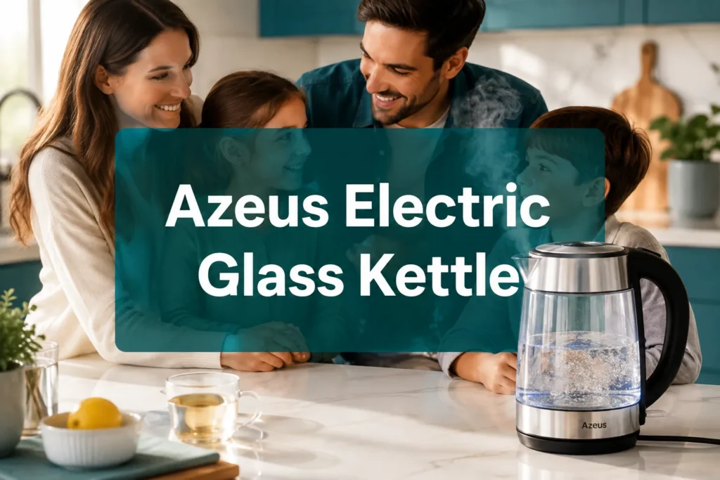 Azeus Electric Glass Kettle