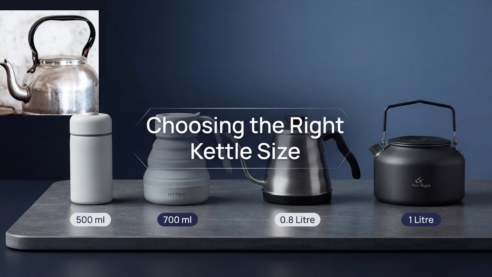 Portable Electric Kettle Size