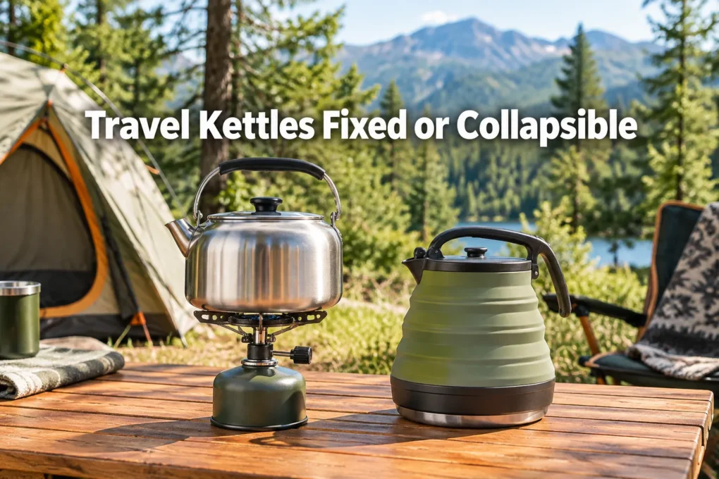 Travel Kettles Fixed or Collapsible For Camping