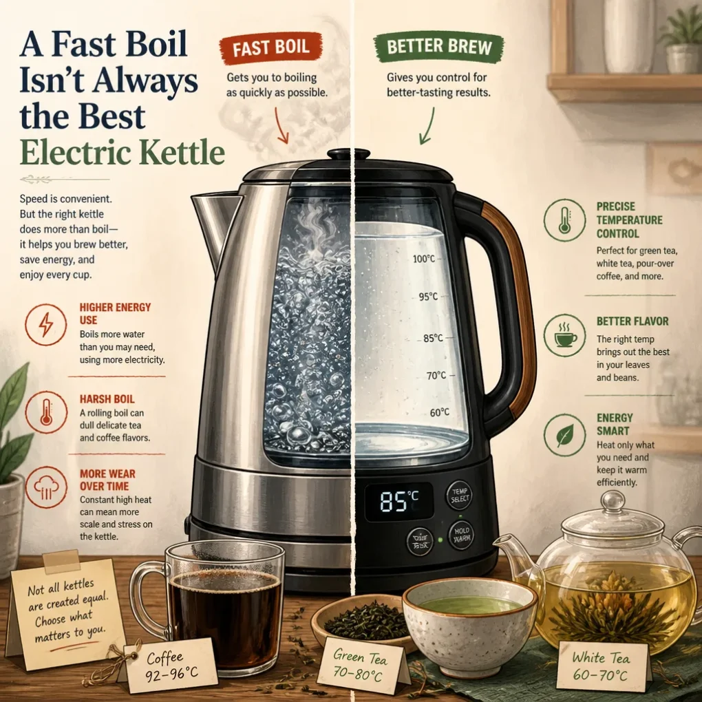 A Fast Boil Isn’t Always the Best Electric Kettle